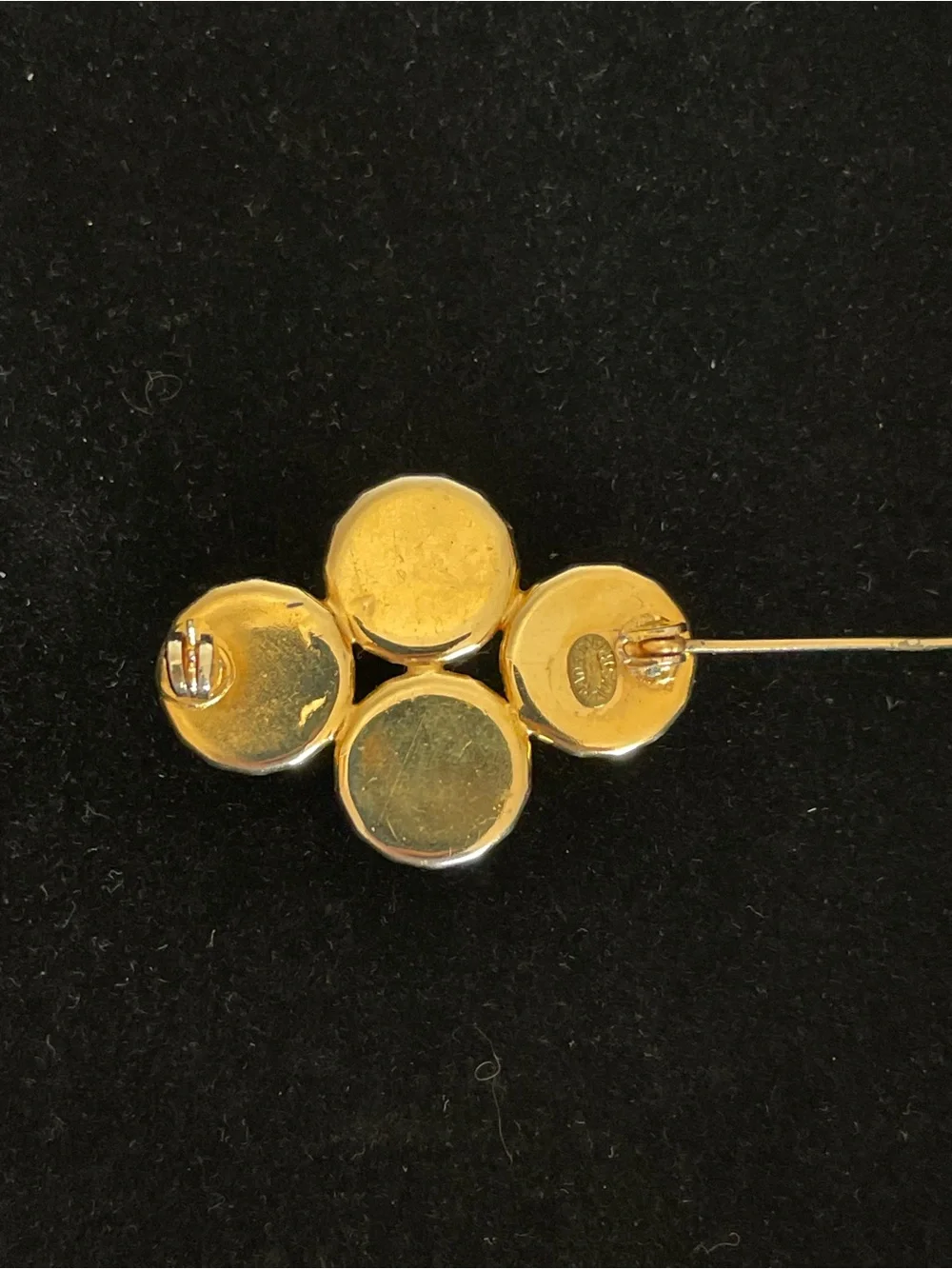 Vintage Aurora Borealis Cluster Pin Brooch Made in Austria